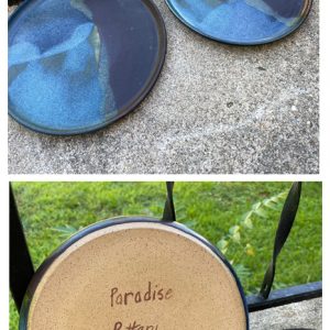Paradise Pottery Plates Pair